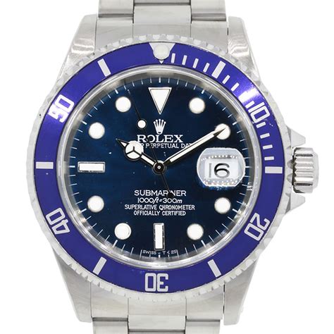 rolex 16610 blue|rolex 16610 blue bezel.